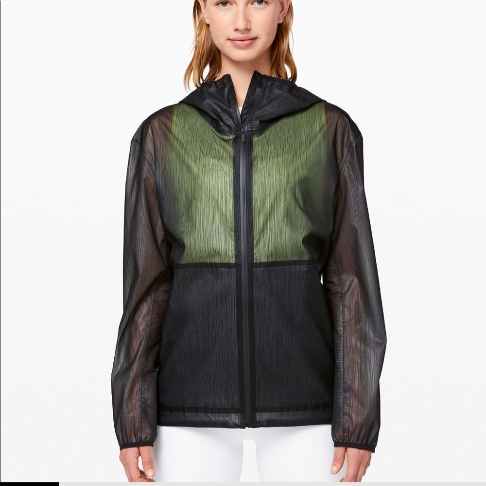 Lulu lemon sheer joy rain jacket